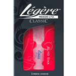 Legere Classic Plastic Reed for Alto Sax - Standard Cut