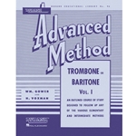 Rubank Advanced Method Trombone/Baritone Vol. 1