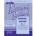 Rubank Advanced Method for Trombone/Baritone Vol. 2