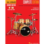 Hal Leonard Drumset Method - Complete Edition: Books 1 and 2 w/audio and video