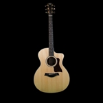 Taylor 214ce-DLX Deluxe Cutaway Acoustic-Electric Guitar