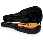 Gator Lightweight Rigid Polyfoam Dreadnaught Acoustic Guitar Case