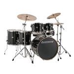Ludwig Element Evolution 6pc Kit with Hardware - Black Sparkle