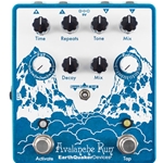 EarthQuaker Devices Avalanche Run V2 Stereo Reverb and Delay Effect Pedal with Tap Tempo