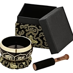 Meinl Ornamental Series Singing Bowl - 400g - Black