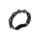 Meinl Traditional ABS Tambourine - Black w/ Steel Jingles