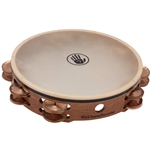 Black Swamp Percussion TD2 10" Double Row Tambourine - Phosphor Bronze Jingles