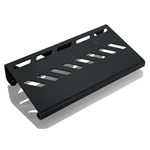 Gator Aluminum Small Black Pedal Board w/ Carry Case