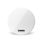 Evans MX1W White Bass Drum Head