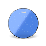 Evans Hydraulic Blue Drumhead