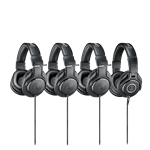 Audio-Technica Professional Studio Headphone 4-Pack