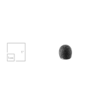Audio-Technica AT8116 Small Foam Windscreen