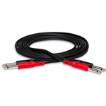 Hosa Stereo Interconnect Cable - Dual 1/4" TS to Same - 2m