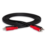 Hosa Stereo Interconnect Cable - Dual RCA to Same - 6m