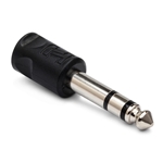 Hosa Adaptor - 3.5mm TRS to 1/4" TRS