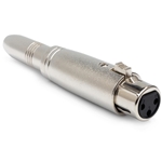 Hosa Adaptor - 1/4" TRS to XLR3F