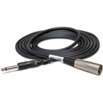 Hosa Unbalanced Interconnect Cable - 1/4" TS to XLR3M - 5ft