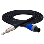 Hosa Edge Speaker Cable - 1/4" TS to SpeakON - 10ft