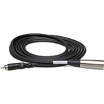 Hosa Unbalanced Interconnect Cable - RCA to XLR3M - 5ft
