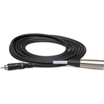 Hosa Unbalanced Interconnect Cable - RCA to XLR3M - 10ft