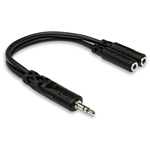 Hosa Y Cable - 3.5mm TRS to Dual 3.5mm TRSF
