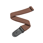 D'Addario Cotton Guitar Strap - Brown