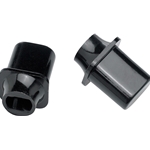 
							Image of Fender Pure Vintage Telecaster Top Hat-Style Switch Tips - 2-Pack, Black