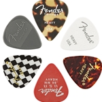 Fender Material Medley Pick Assortment - 351 Shape, 6-Pack