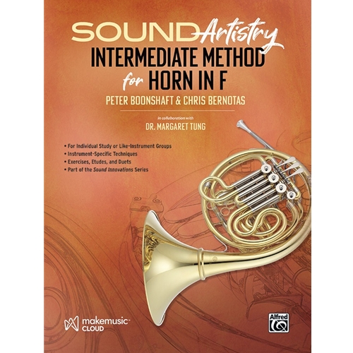 Sound Artistry Intermediate Method for Horn in F