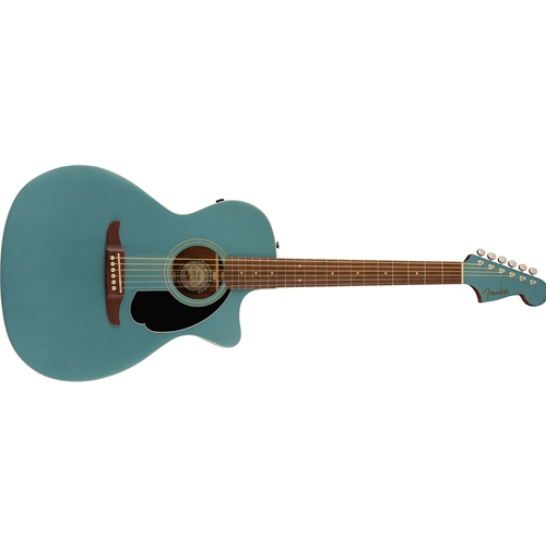 ギター Fender Newporter Player (Tidepool) Fender Newporter Player Acoustic Electric Guitar - Tidepool