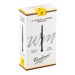 Vandoren White Master Clarinet Reeds, Box/10 CR16