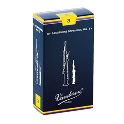 Vandoren Sopranino Sax Reeds, Box/10 SR23