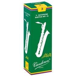 Vandoren Java Bari Sax Reeds, Box/5 SR34