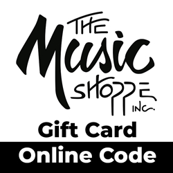 The Music Shoppe Gift Card - Online Code - Any Amount