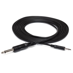 Hosa Mono Interconnect Cable - 3.5mm to 1/4" TS - 3ft