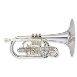 
							Image of Yamaha YMP-204MS Marching Mellophone