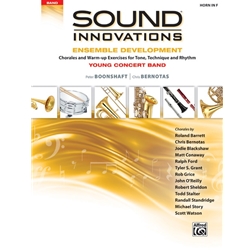 Sound Innovations: Ensemble Development for Young Concert Band - French Horn