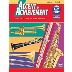 Accent On Achievement: Bassoon 2 Book & CD