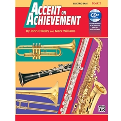 Accent On Achievement: Electric Bass 2 Book & CD