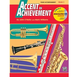 Accent On Achievement: Piano Accompaniment 2 Book & CD