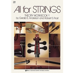 All For Strings Theory Workbook - Cello 1