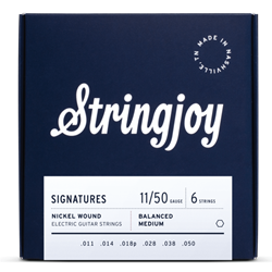 Stringjoy Signatures Balanced Medium Guage (11-50) Nickel Wound Guitar Strings