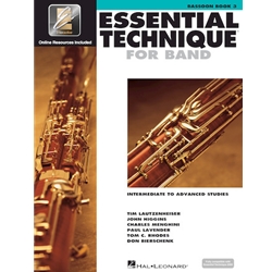 Essential Technique for Band: Intermediate to Advanced Studies w/ EEi - Bassoon