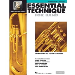 Essential Technique for Band: Intermediate to Advanced Studies w/ EEi - Baritone T.C.