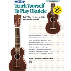 Afred's Teach Yourself to Play Ukulele - C Tuning Edition