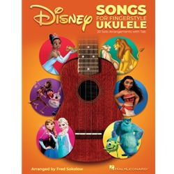 Disney Songs for Fingerstyle Ukulele - 20 Solo Arrangements with Tab