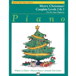 Alfred's Basic Piano Library: Merry Christmas! Complete Levels 2 & 3