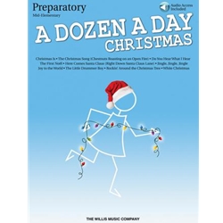 A Dozen A Day Christmas Songbook - Preparatory