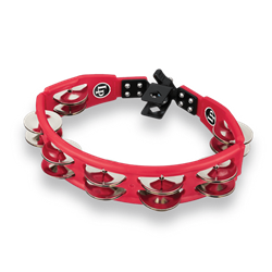 LP Cyclops Mounted Tambourine - Red