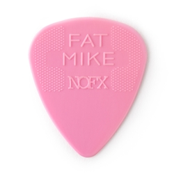Fat Mike Nylon Standard Guitar Pick - Pink, .60mm